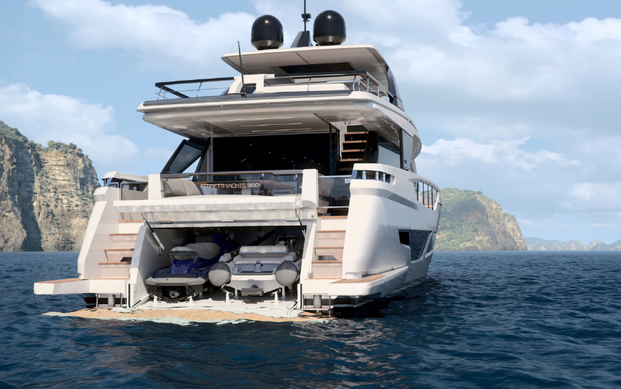 Ferretti Yachts 860 фото 1.14