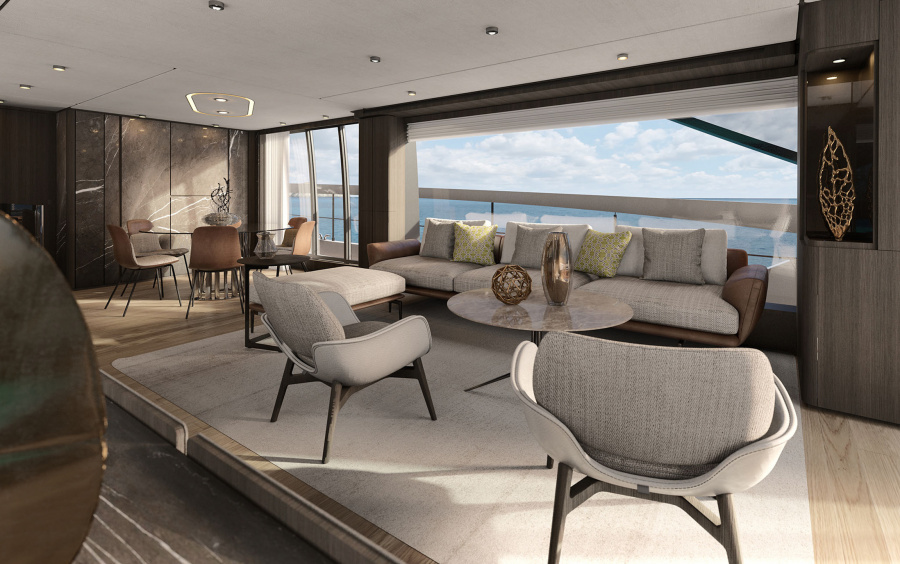 Ferretti Yachts 860 фото 1.9