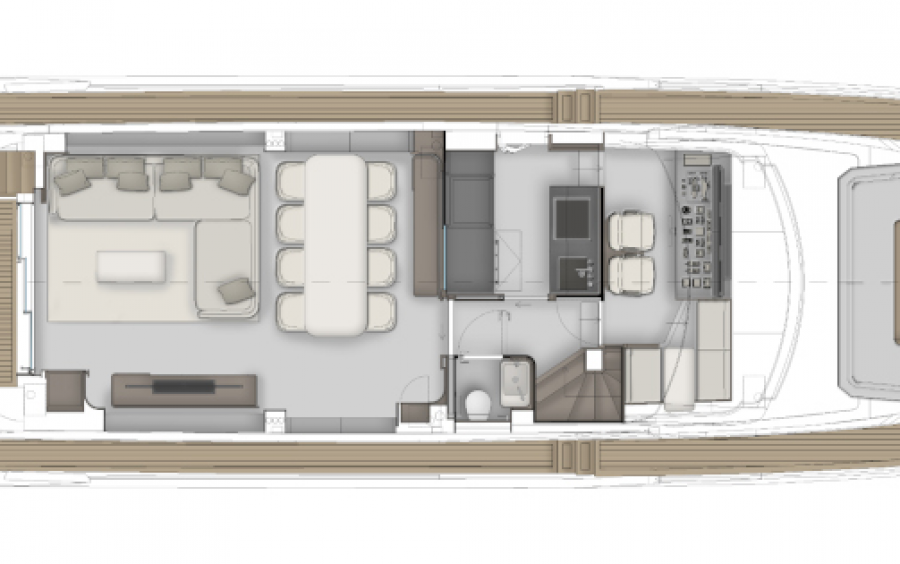 Ferretti Yachts 800 фото 3.5
