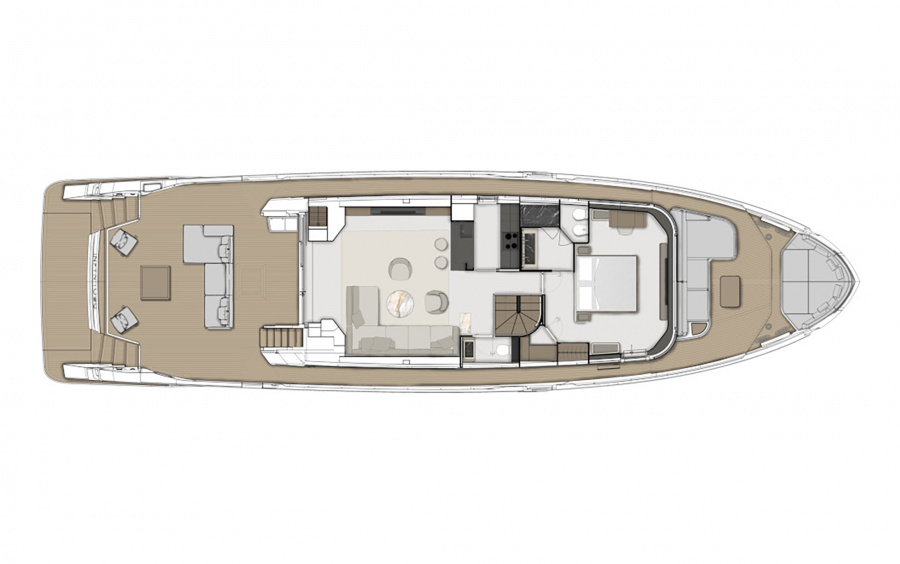 Ferretti Yachts INFYNITO 90 #11 фото 3.4